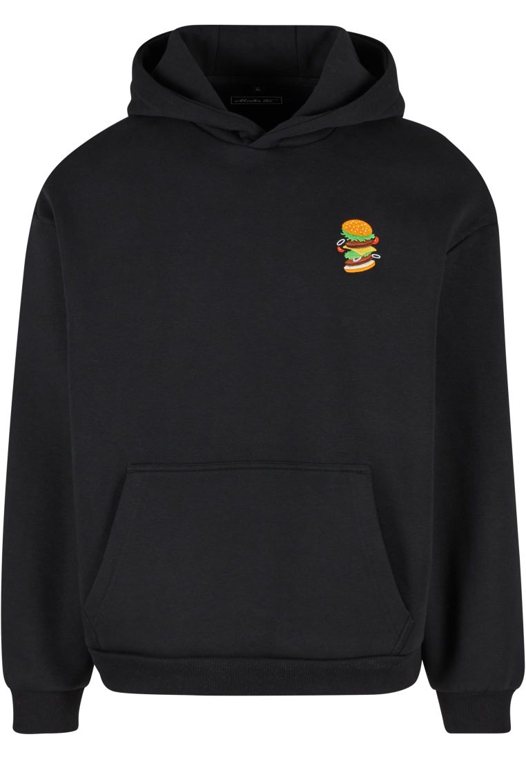 Burger EMB Fluffy Hoody -  - TTUMT3827 - 6
