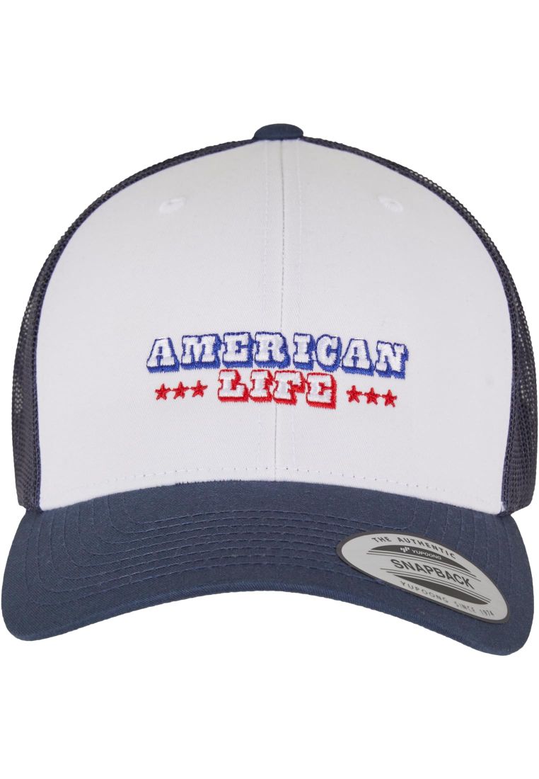 American Life Retro Trucker Cap - - TTUMT3834 - 2