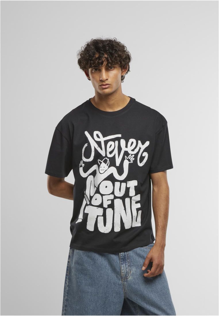 Never Out Of Tune Oversize Tee - Miesten T-paidat - TTUMT3873 - 1
