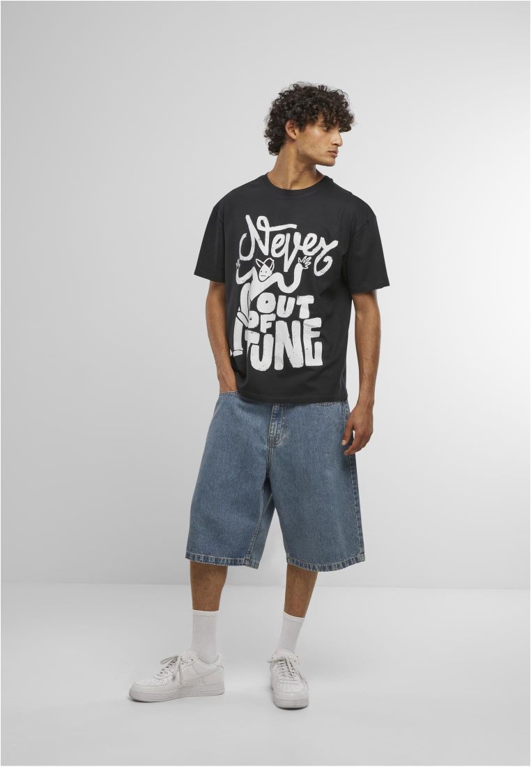 Never Out Of Tune Oversize Tee - Mens t-shirts - TTUMT3873 - 5