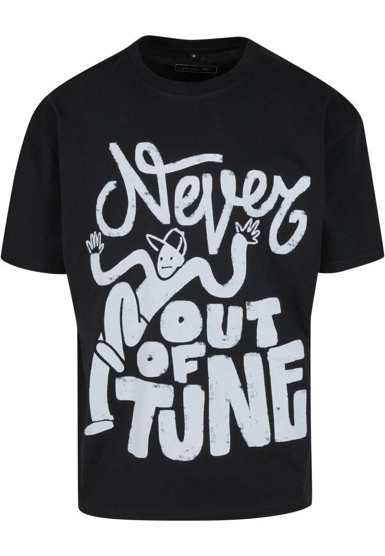 Never Out Of Tune Oversize Tee - Mens t-shirts - TTUMT3873 - 6