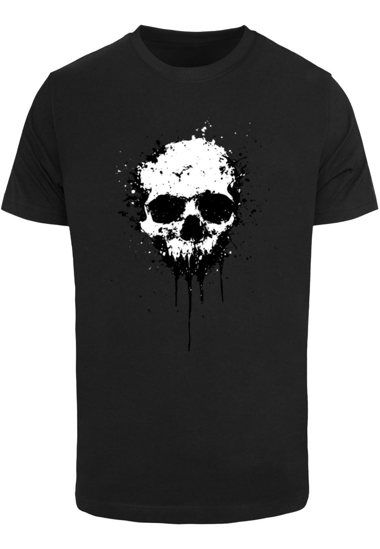 Artsy Skull Paint Tee - Mens t-shirts - TTUMT3889 - 2