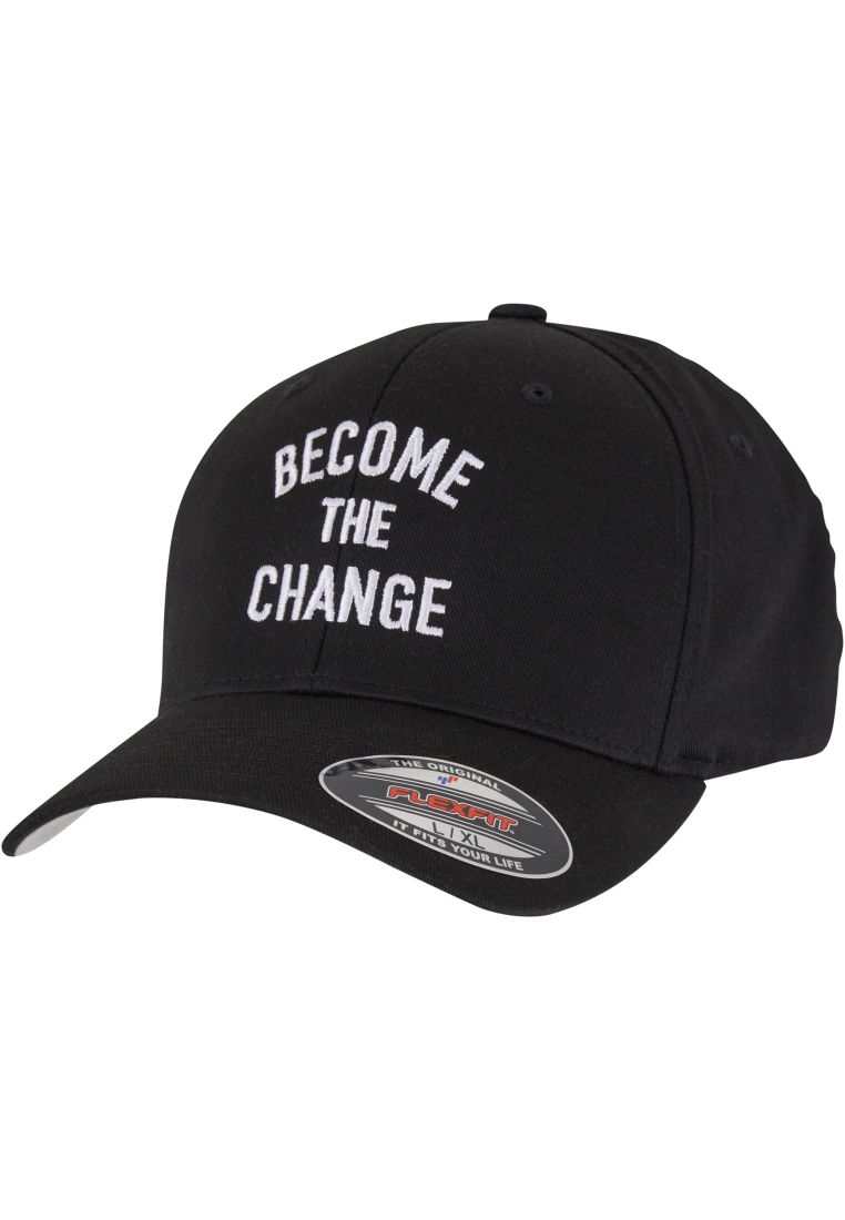 Become The Change Wording Wooly Combed Cap - - TTUMT3898 - 3