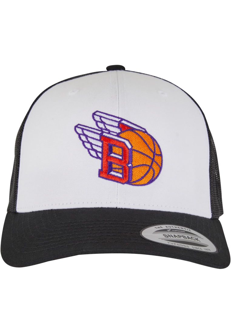 Basketball Fly Retro Trucker Colored Fro -  - TTUMT3899 - 2