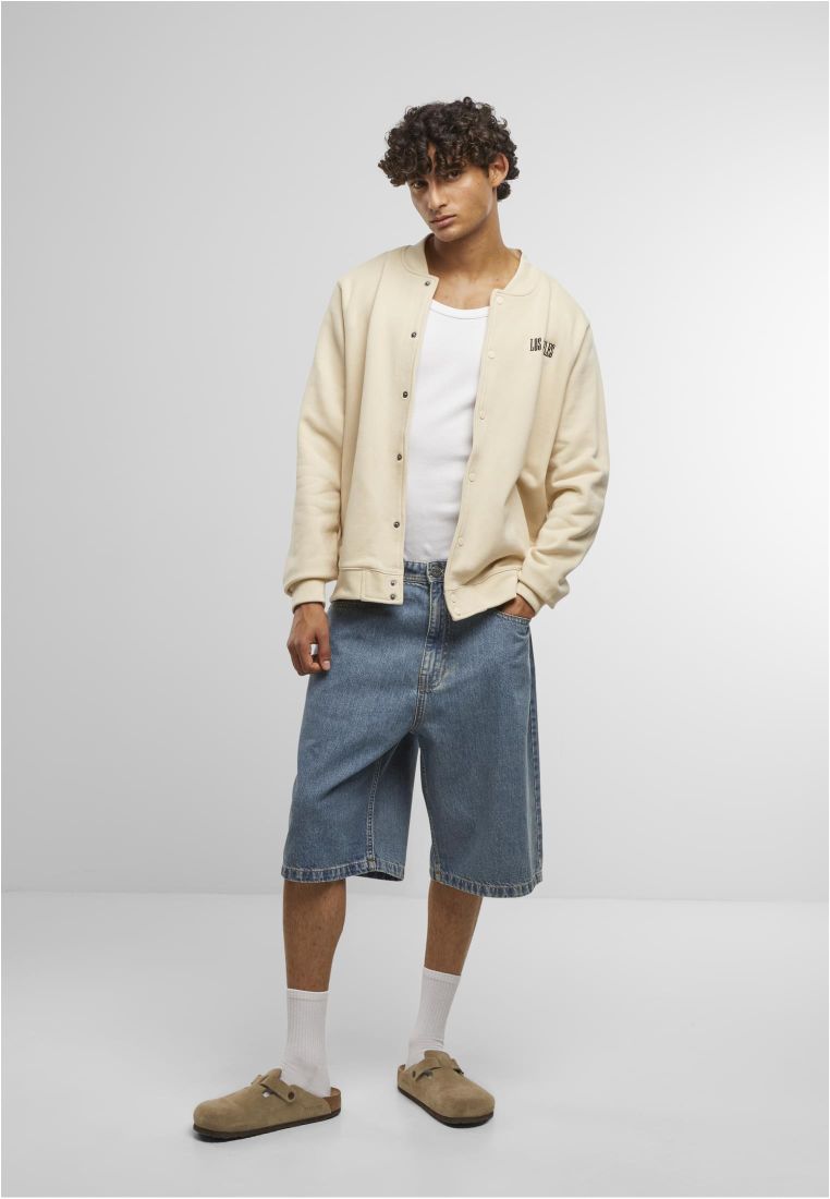 Los Angeles EMB Heavy Tonal College Jacket - - TTUMT3918 - 306