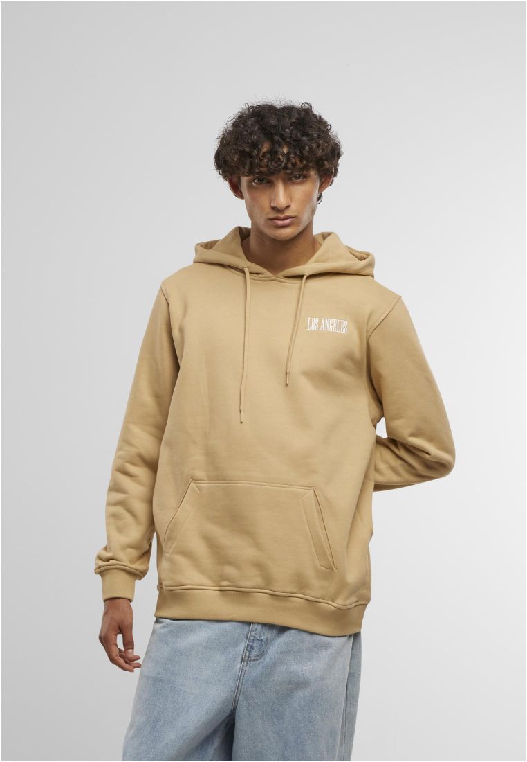 Los Angeles Wording EMB Regular Hoody -  - TTUMT3921 - 301