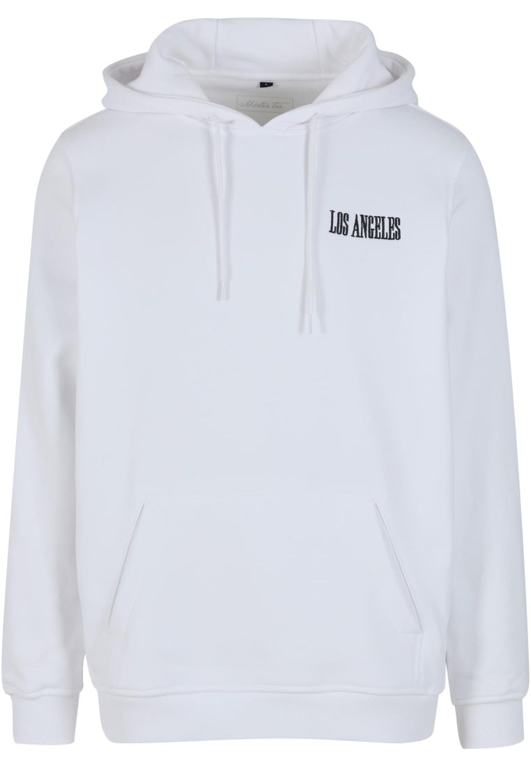 Los Angeles Wording EMB Regular Hoody - - TTUMT3921 - 6