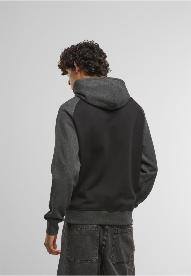 Compton Wording EMB Raglan Hoody - - TTUMT3922 - 305