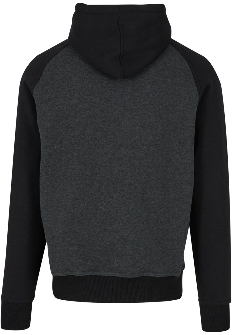 Compton Wording EMB Raglan Hoody - - TTUMT3922 - 7