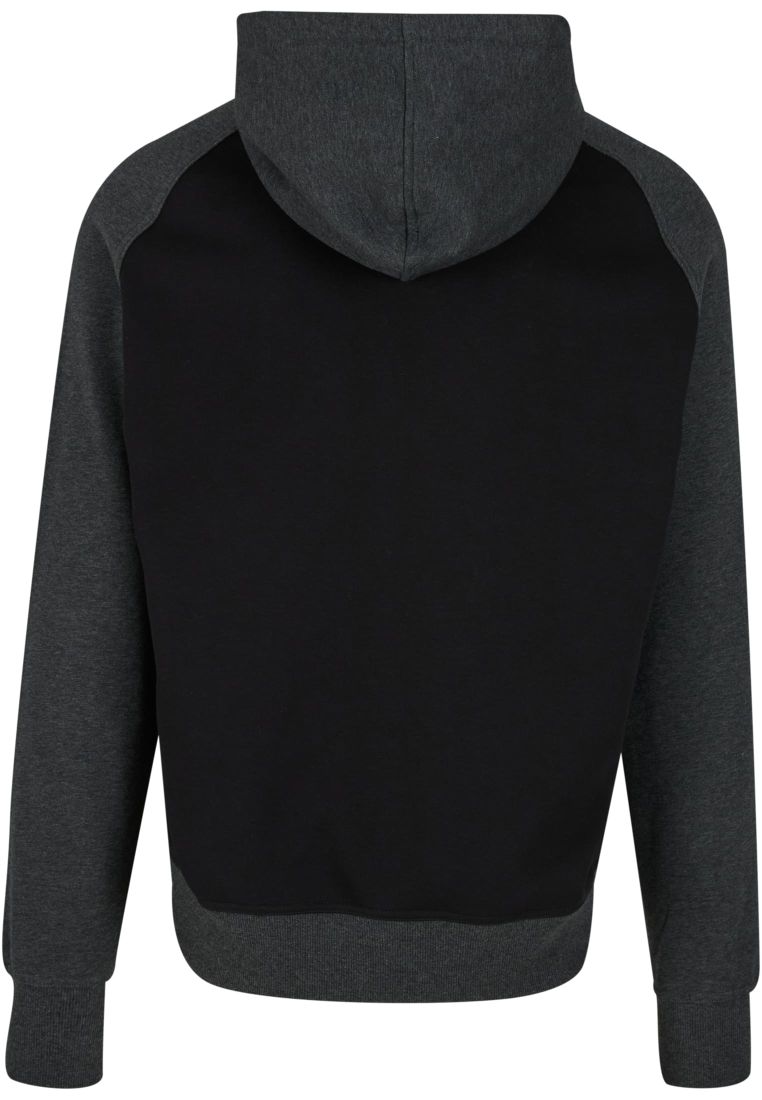 Compton Wording EMB Raglan Hoody - - TTUMT3922 - 308