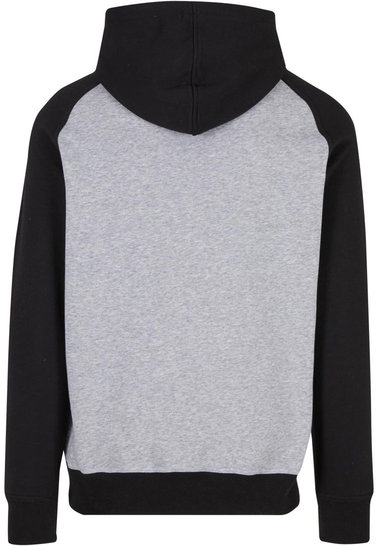 Compton Wording EMB Raglan Hoody - - TTUMT3922 - 457
