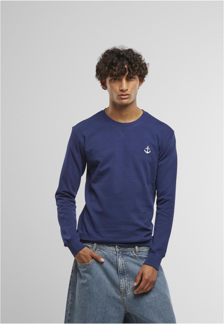 Anchor Sign EMB Light Crew Sweatshirt - - TTUMT3924 - 571