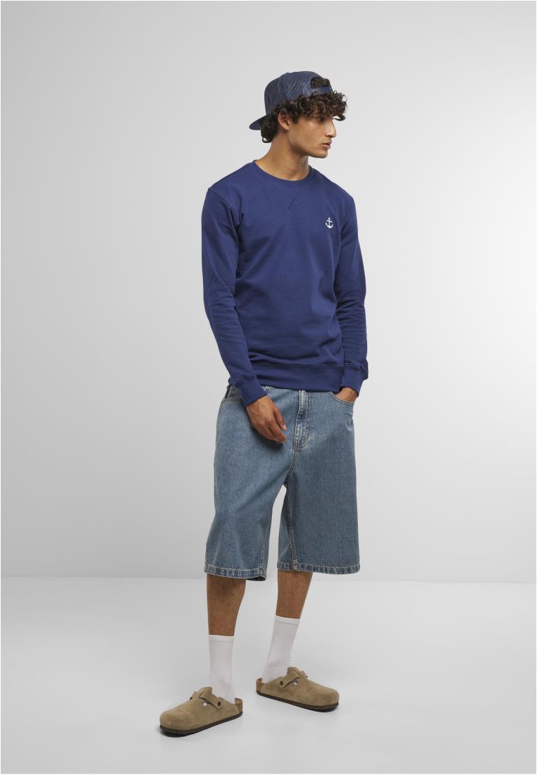 Anchor Sign EMB Light Crew Sweatshirt - - TTUMT3924 - 576