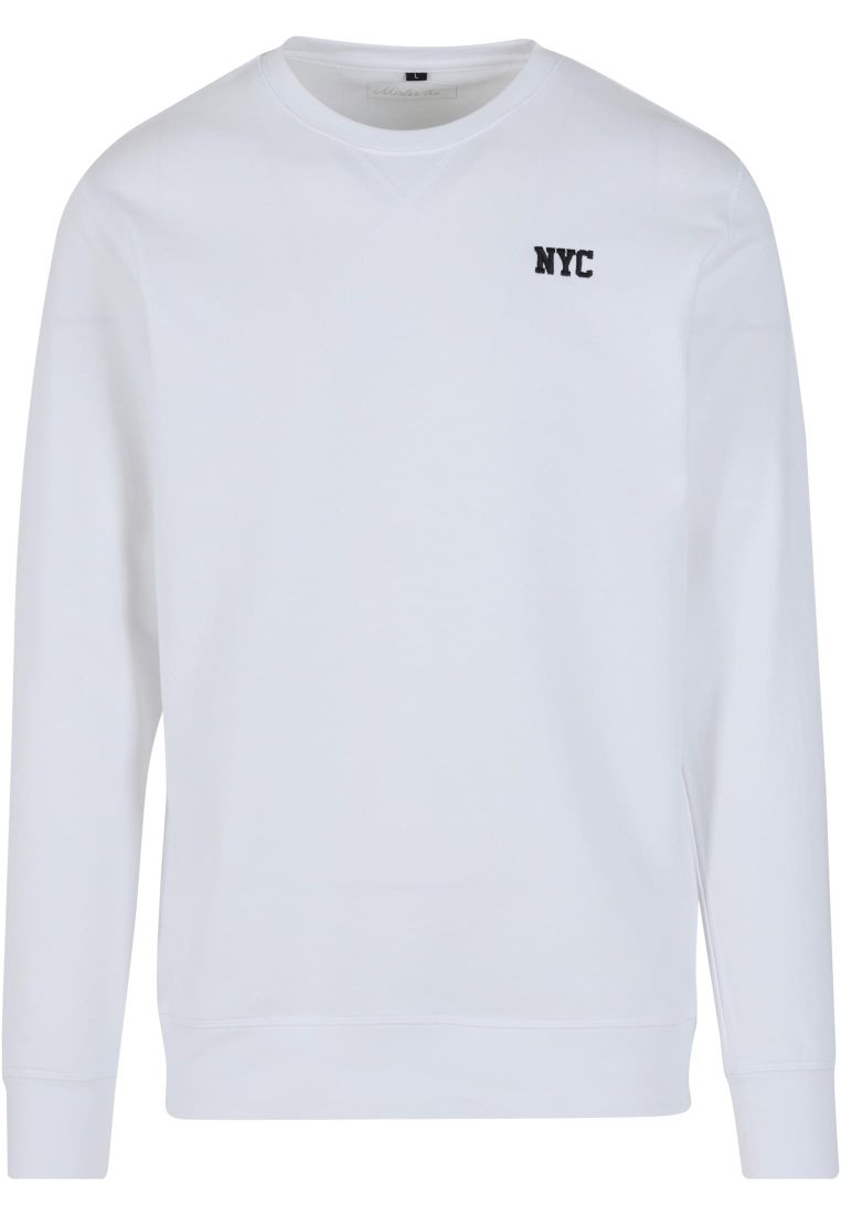 NYC Wording EMB Light Crew Sweatshirt - - TTUMT3925 - 307