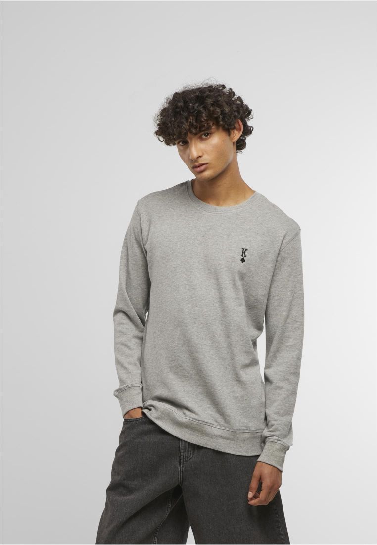 King Sign EMB Light Crew Sweatshirt -  - TTUMT3927 - 1