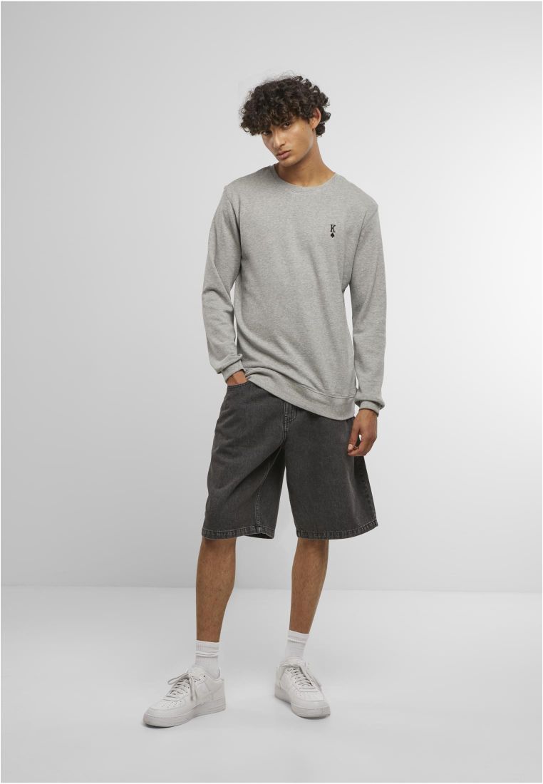 King Sign EMB Light Crew Sweatshirt -  - TTUMT3927 - 5