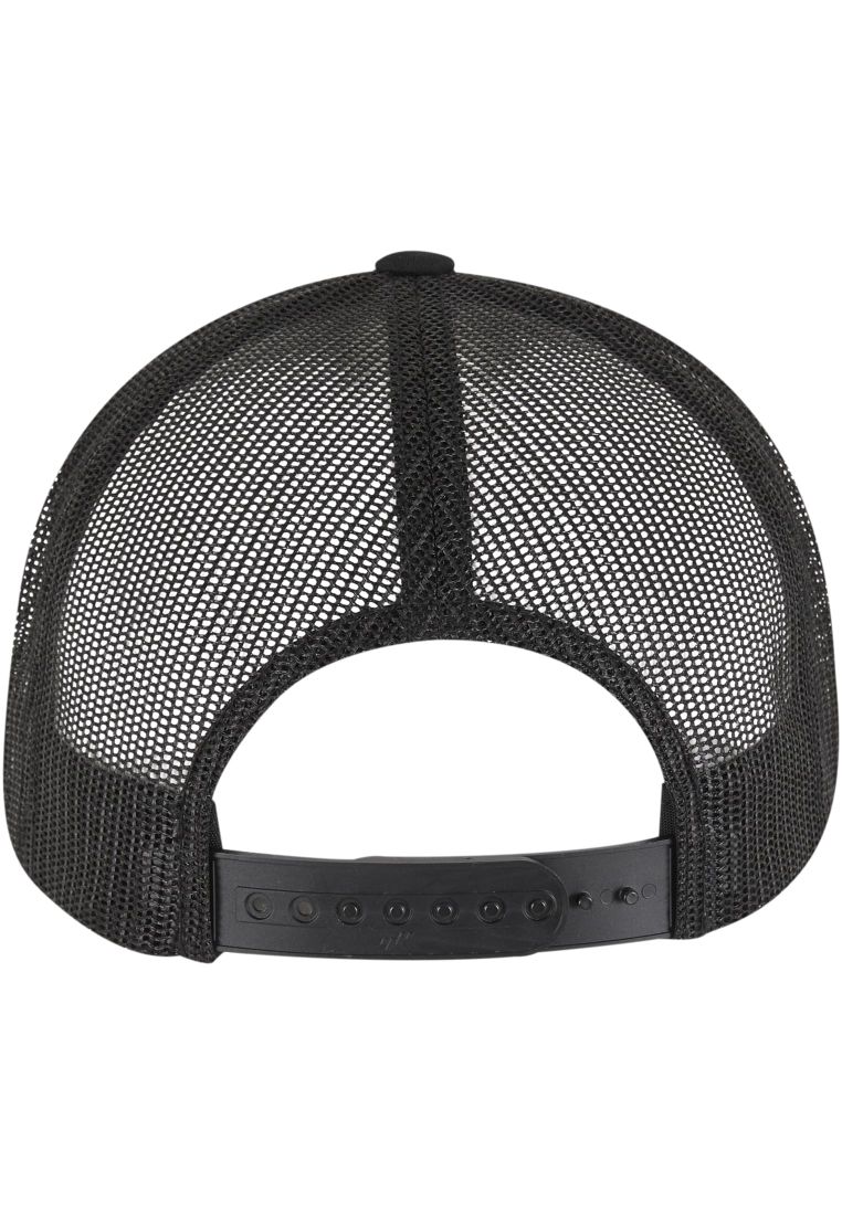 Crossed Fingers Handsign Retro Trucker Cap -  - TTUMT3941 - 5