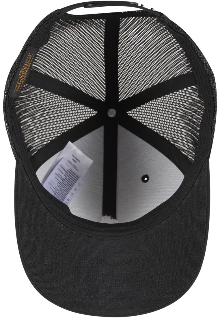 Crossed Fingers Handsign Retro Trucker Cap -  - TTUMT3941 - 7