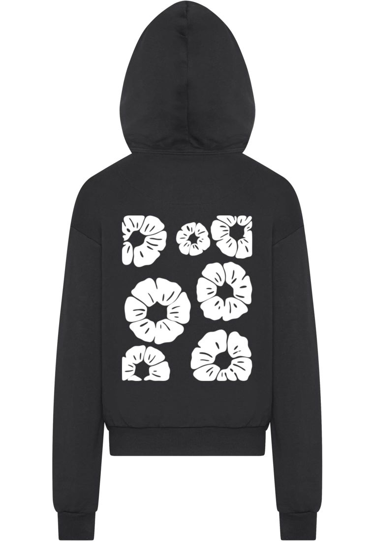 Bold Flowers Heavy Cotton Box Hoody - Hoodies - TTUMT4022 - 4