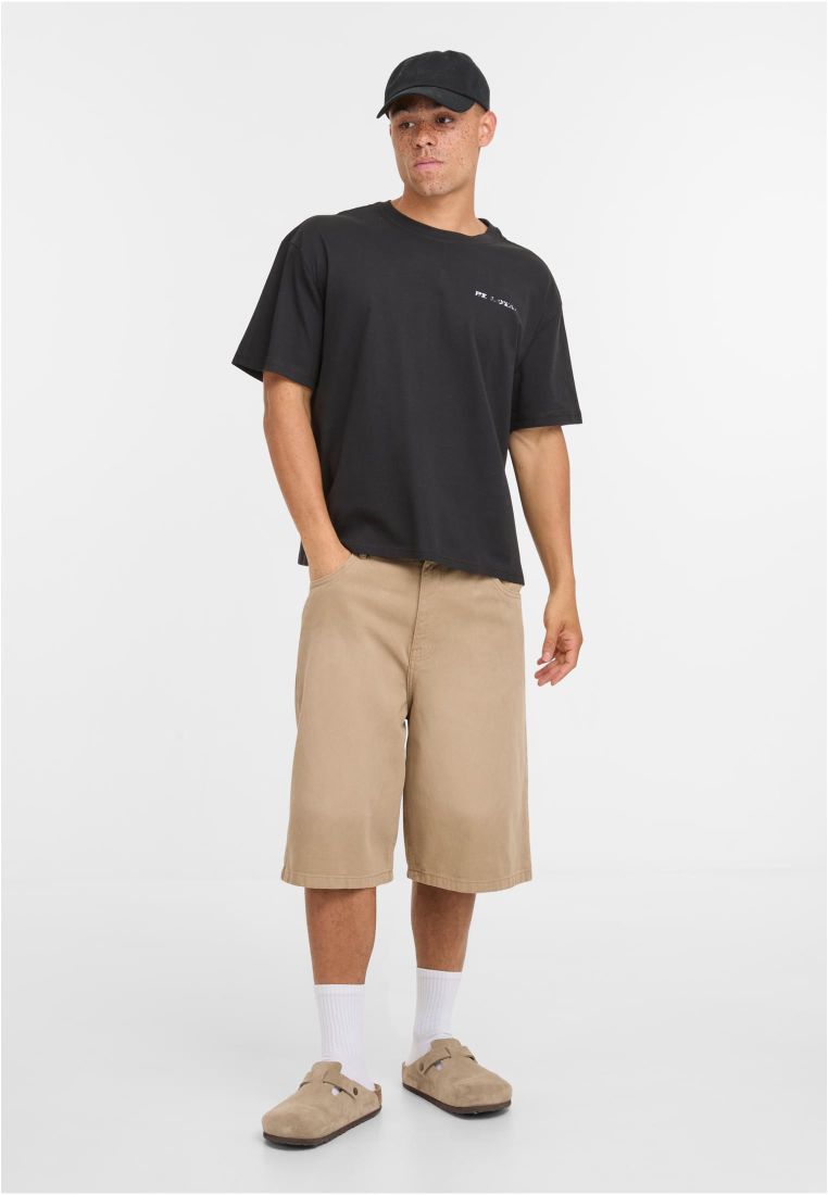 Distressed Mary Cropped Oversize Tee - Miesten T-paidat - TTUMT4029 - 5