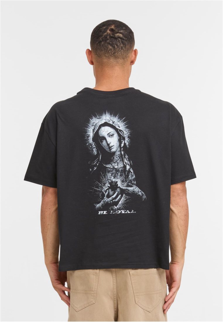 Distressed Mary Cropped Oversize Tee - Mens t-shirts - TTUMT4029 - 4