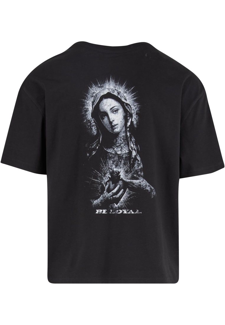 Distressed Mary Cropped Oversize Tee - Miesten T-paidat - TTUMT4029 - 7