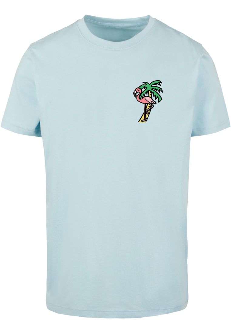 Flamingo T-Shirt Round Neck - Merchandise T-Shirts - TTUMT550 - 1208