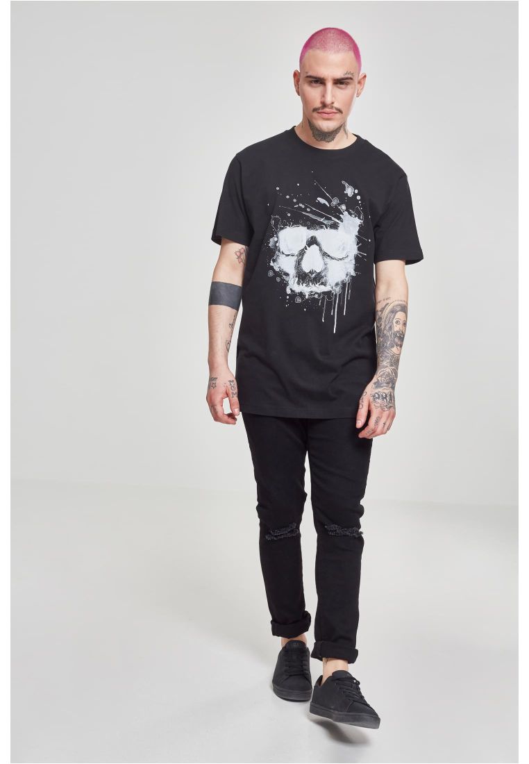 Waterpaint Skull Tee - Merchandise T-Shirts - TTUMT620 - 7
