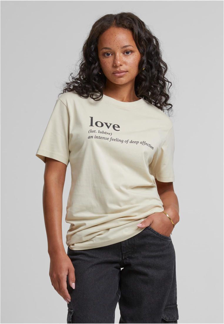 Love Definition T-Shirt Round Neck - Artisti Naisten t-paidat - TTUMT733 - 241