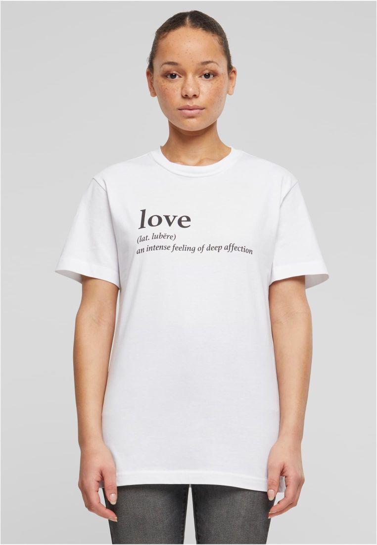 Love Definition T-Shirt Round Neck - Artisti Naisten t-paidat - TTUMT733 - 571
