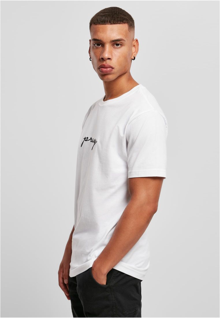 Pray EMB Tee - Merchandise T-Shirts - TTUMT887 - 305