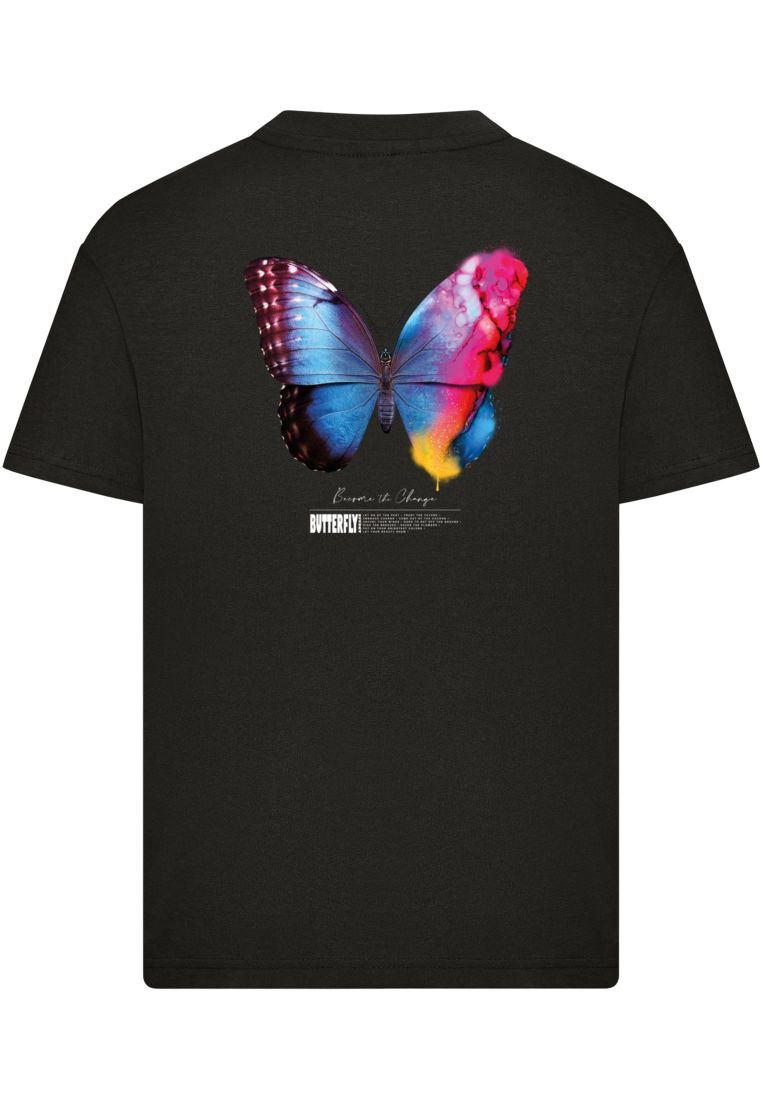The Change Colorful Butterfly Tee - KIDS CLOTHING - TTUMTK368 - 4