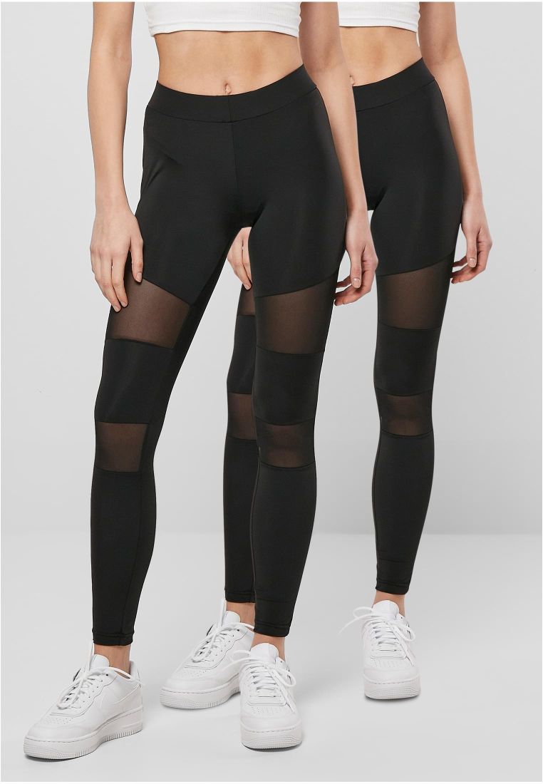 Ladies Tech Mesh Leggings 2-Pack - Ladies Leggins - TTUPP1174 - 34