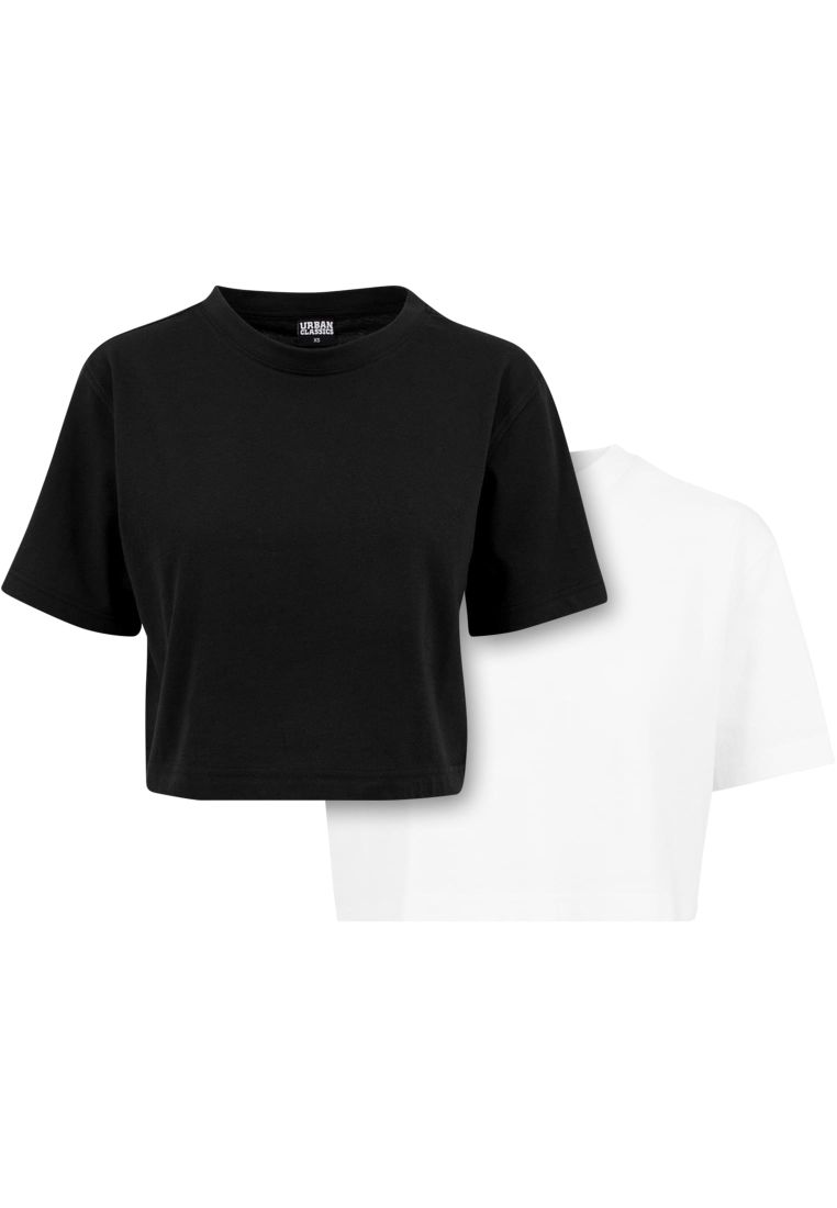 Ladies Short Oversized Tee 2-Pack - Ladies T-Shirts and Tops - TTUPP1555 - 3