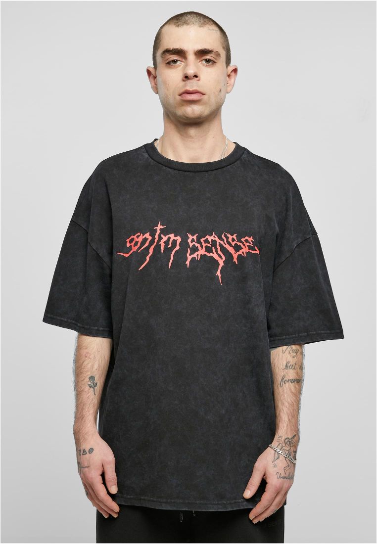 Sense Goth T-Shirt Washed - Mens t-shirts - TTUSENSE014 - 31