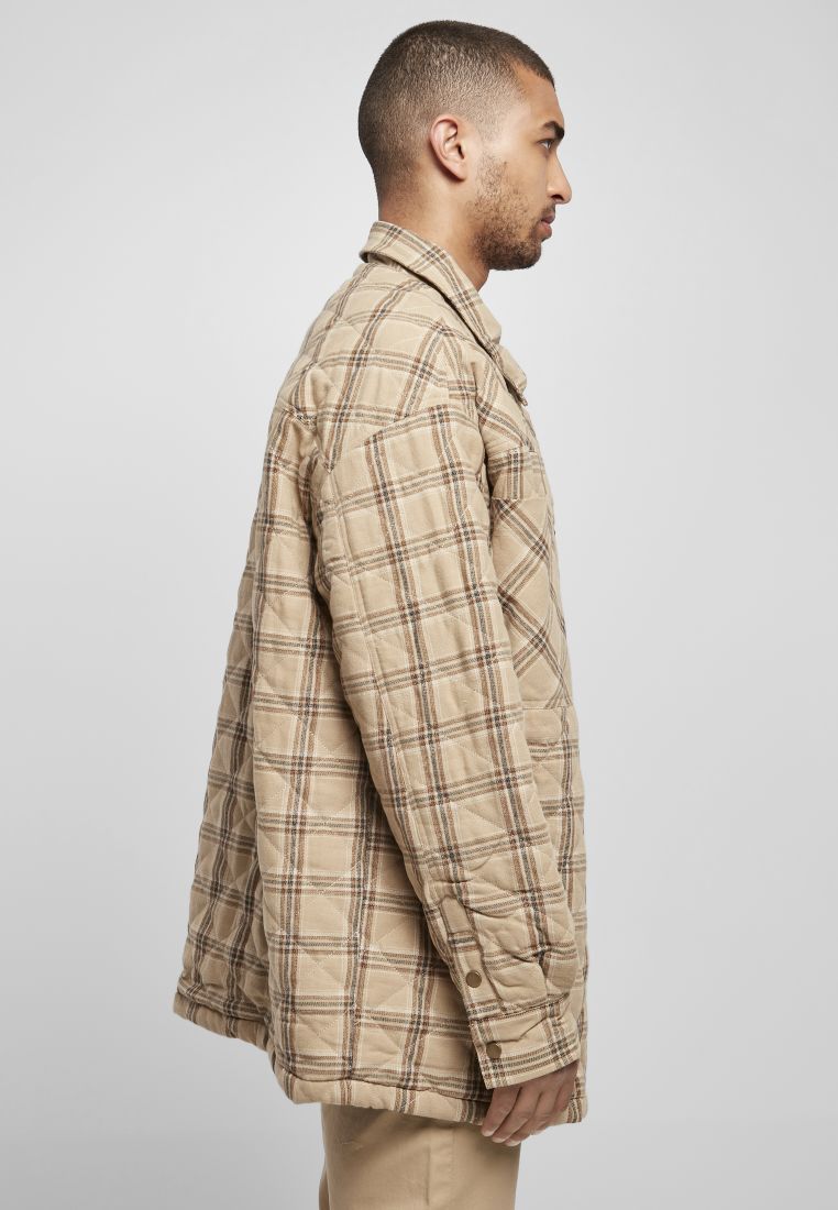 Southpole Flannel Quilted Shirt Jacket
