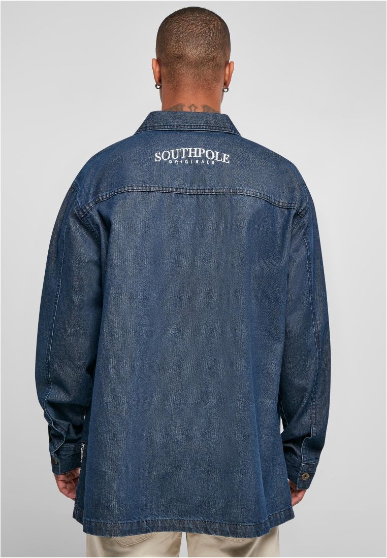 Southpole Oversized Denim Shirt