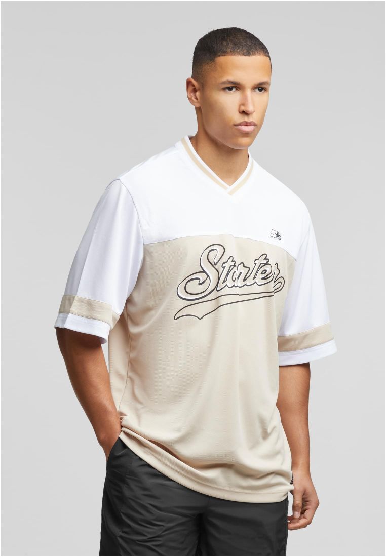Starter V-Neck Mesh Tee -  - TTUST422 - 1
