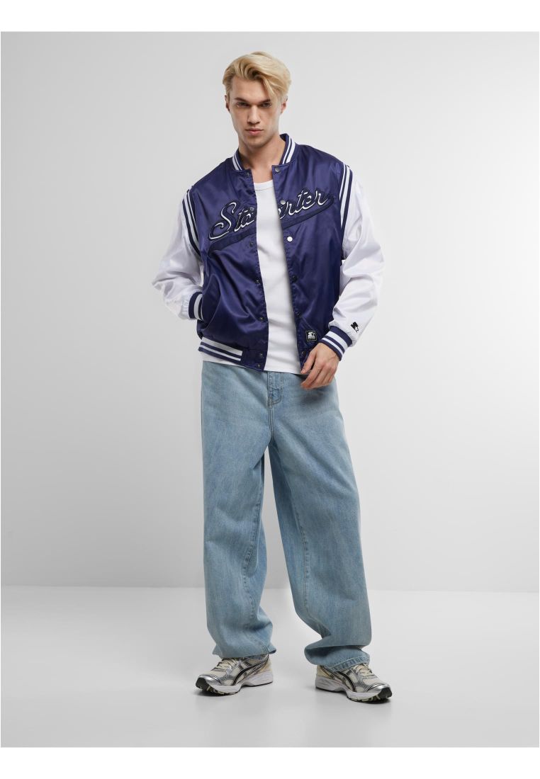 Starter Satin College Jacket -  - TTUST457 - 5