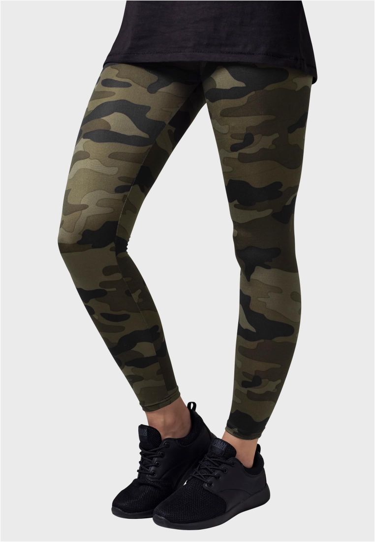 Ladies Camo Leggings - PLUS KOOT 3XL-6XL - TTUTB1331 - 1