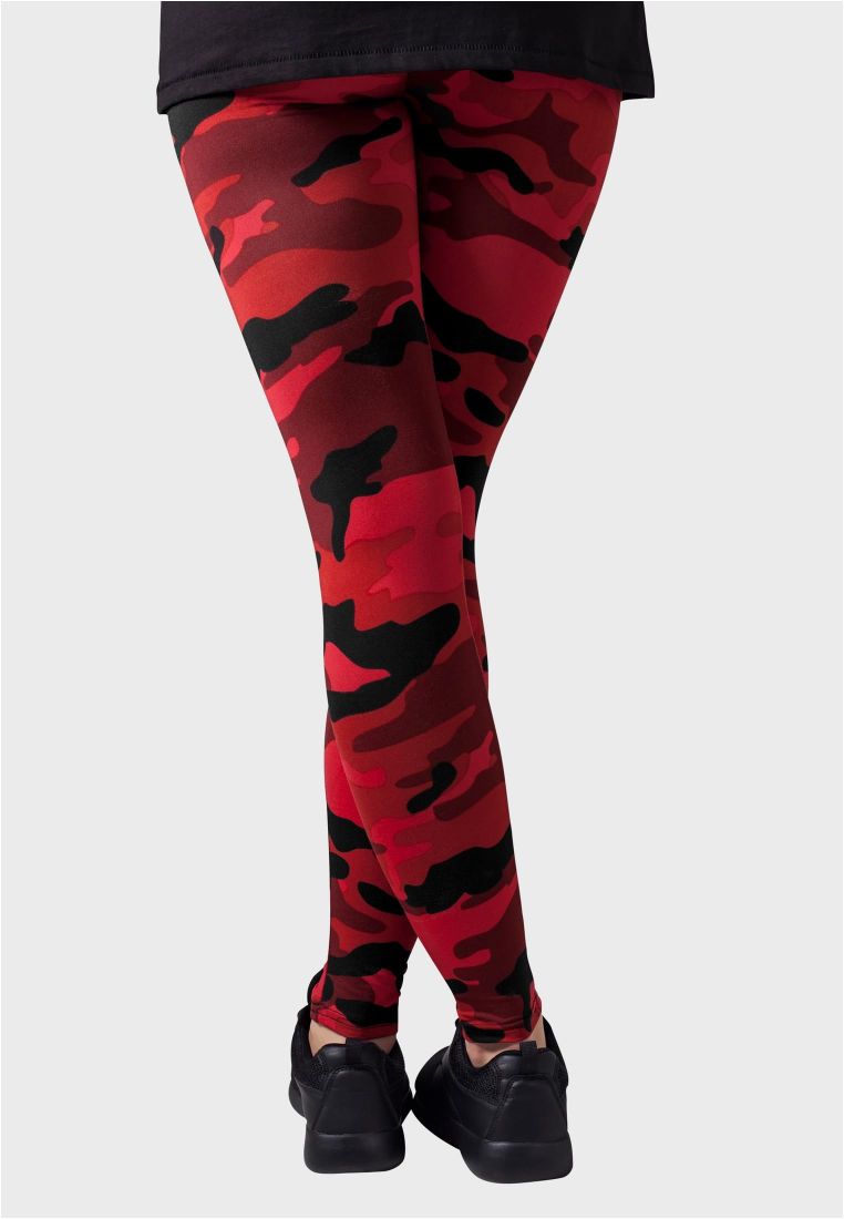 Ladies Camo Leggings - CURVY SIZES 3XL-6XL - TTUTB1331 - 186