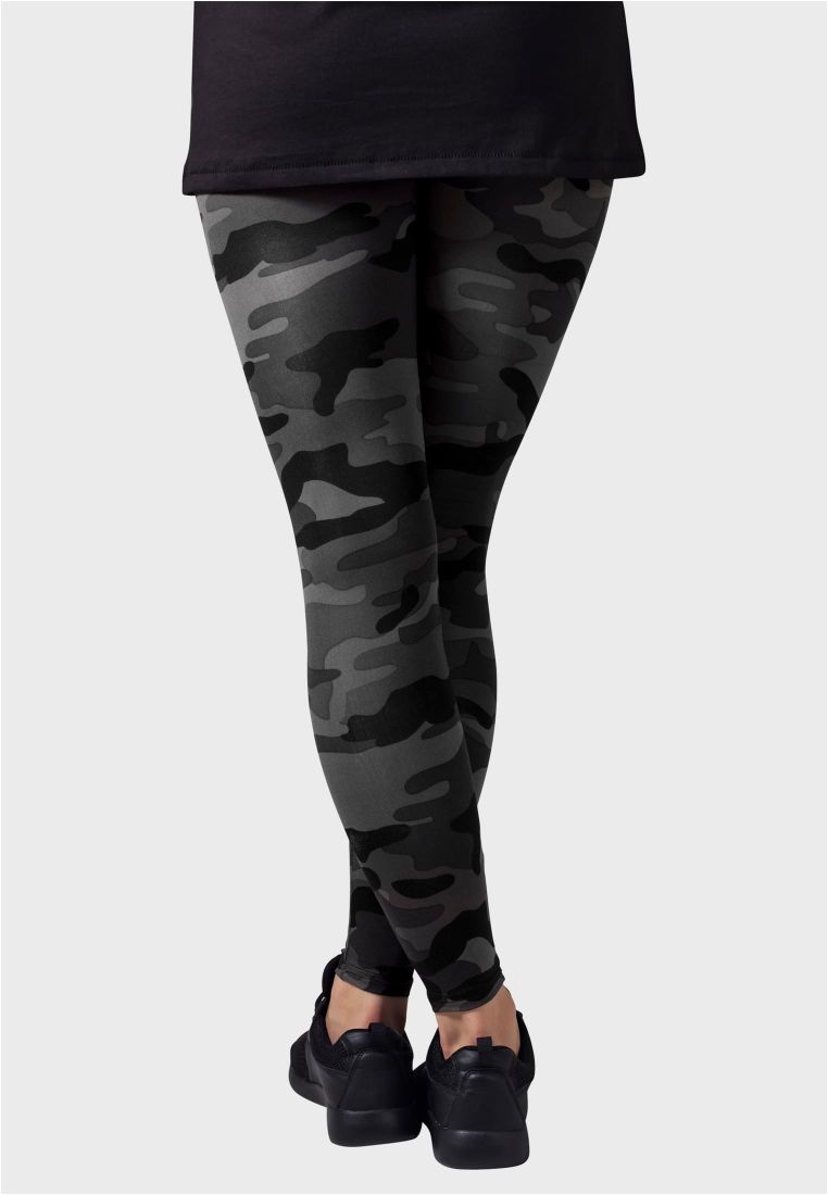 Ladies Camo Leggings - CURVY SIZES 3XL-6XL - TTUTB1331 - 336