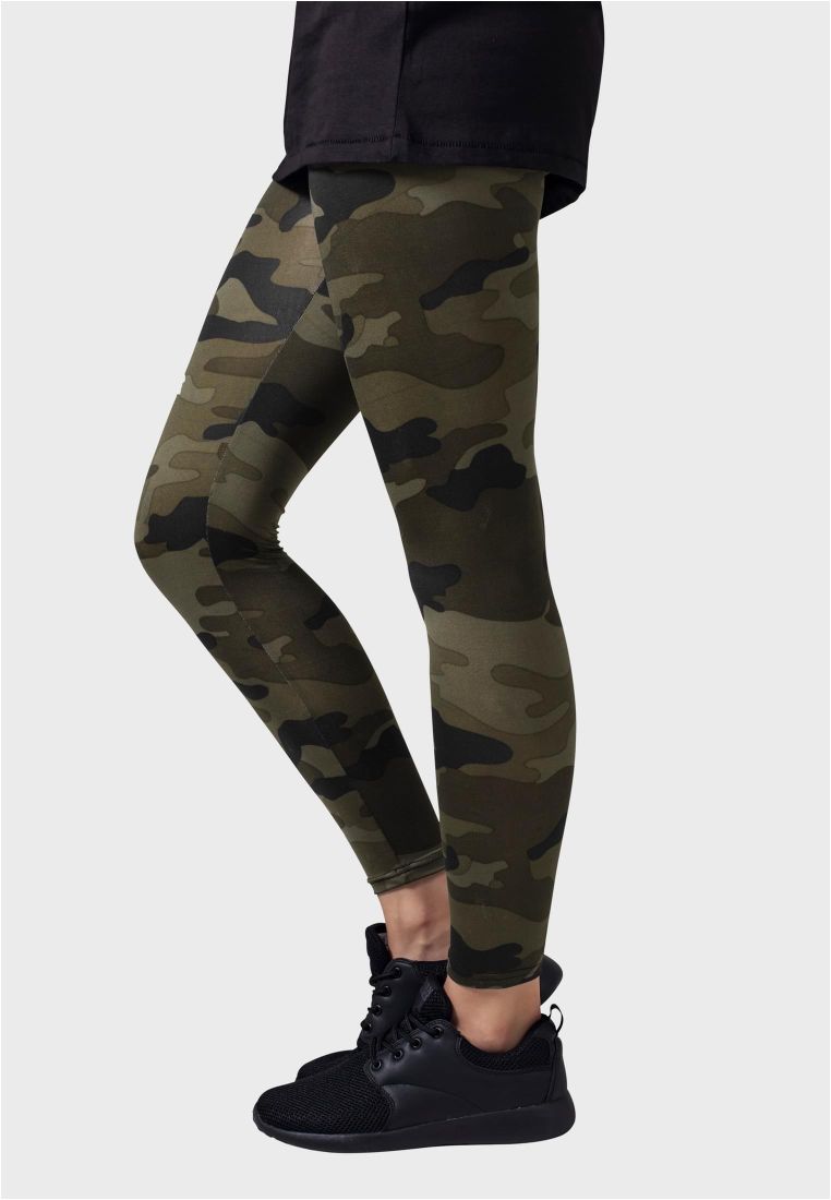 Ladies Camo Leggings - CURVY SIZES 3XL-6XL - TTUTB1331 - 4