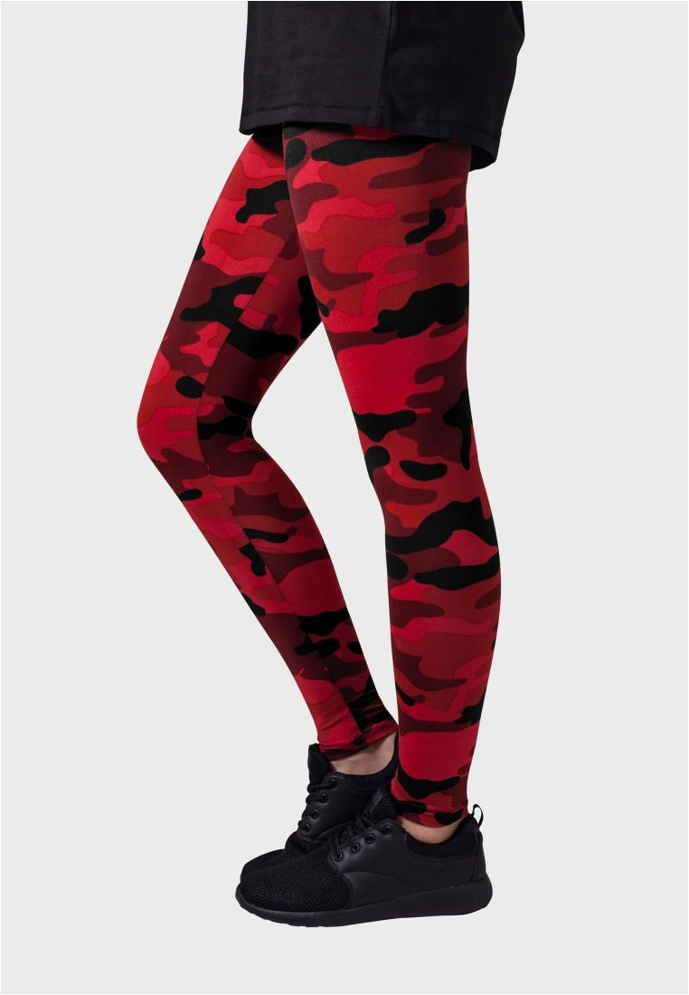Ladies Camo Leggings - CURVY SIZES 3XL-6XL - TTUTB1331 - 185