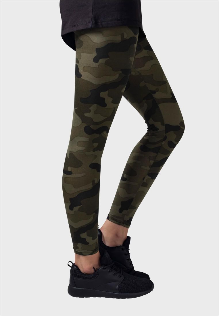 Ladies Camo Leggings - CURVY SIZES 3XL-6XL - TTUTB1331 - 6