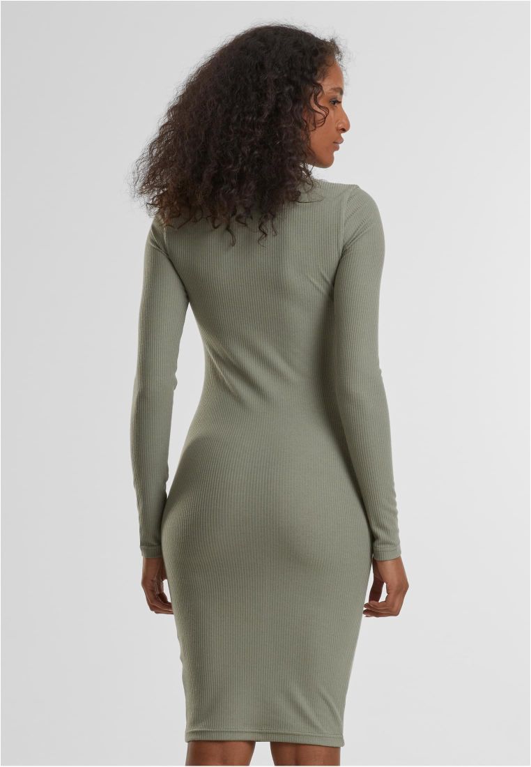 Ladies Rib Dress - Naisten Shortsit, Hameet ja Mekot - TTUTB1340 - 1145