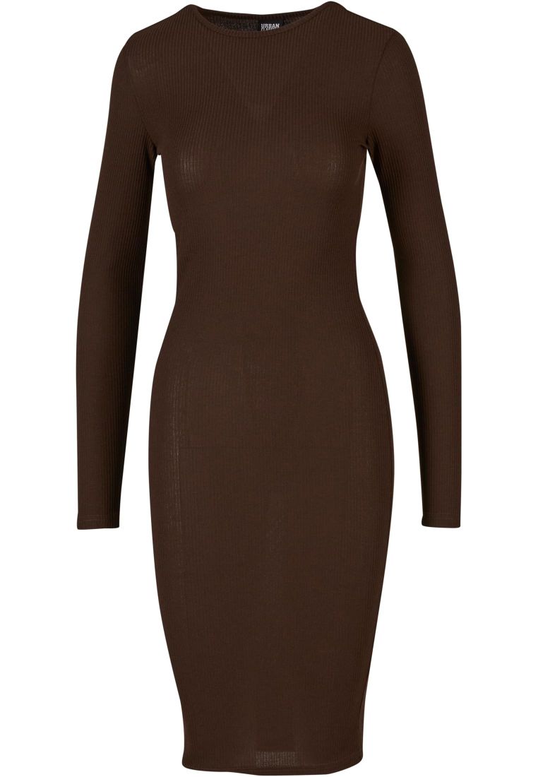 Ladies Rib Dress - Naisten Shortsit, Hameet ja Mekot - TTUTB1340 - 186