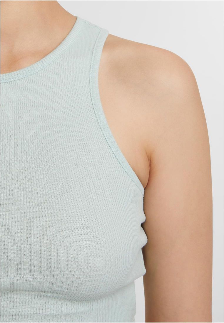 Ladies Cropped Rib Top - Naisten T-paidat ja Topit - TTUTB1498 - 3009