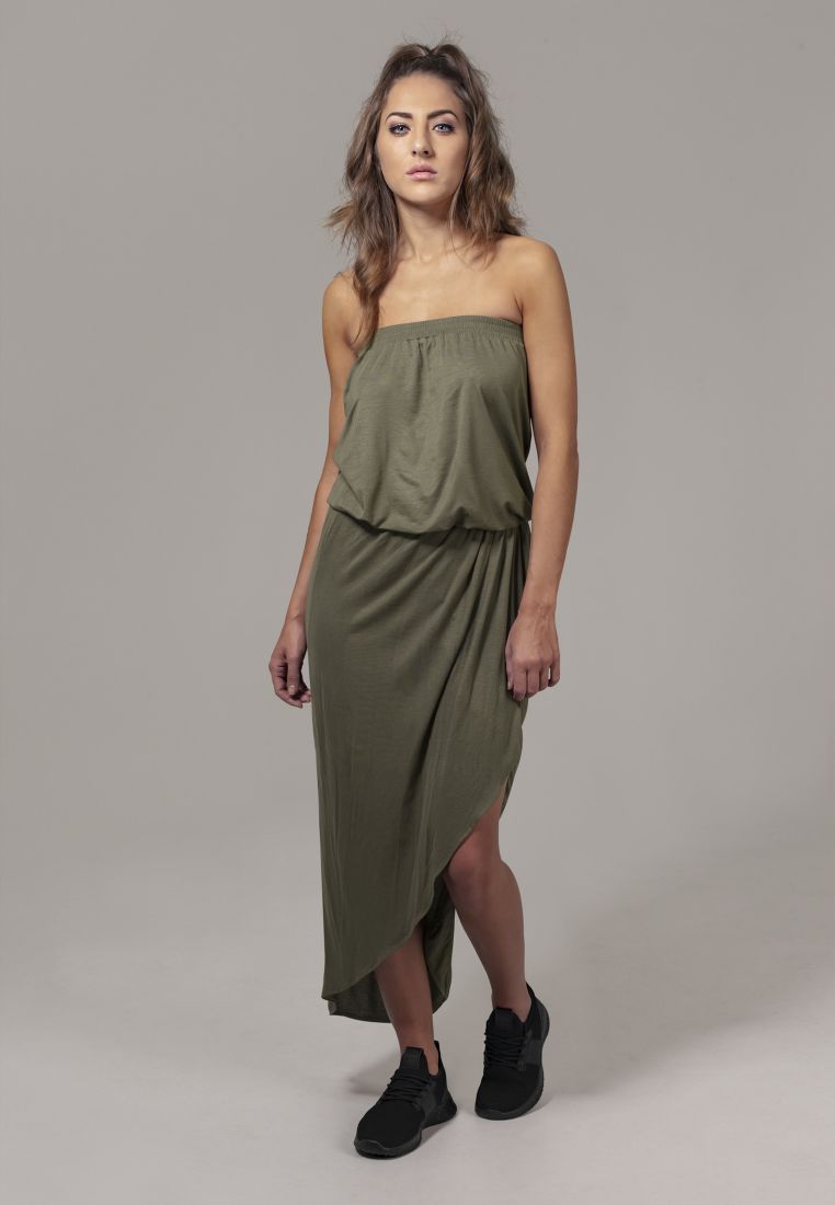 Ladies Viscose Bandeau Dress - Naisten Shortsit, Hameet ja Mekot - TTUTB1508 - 3