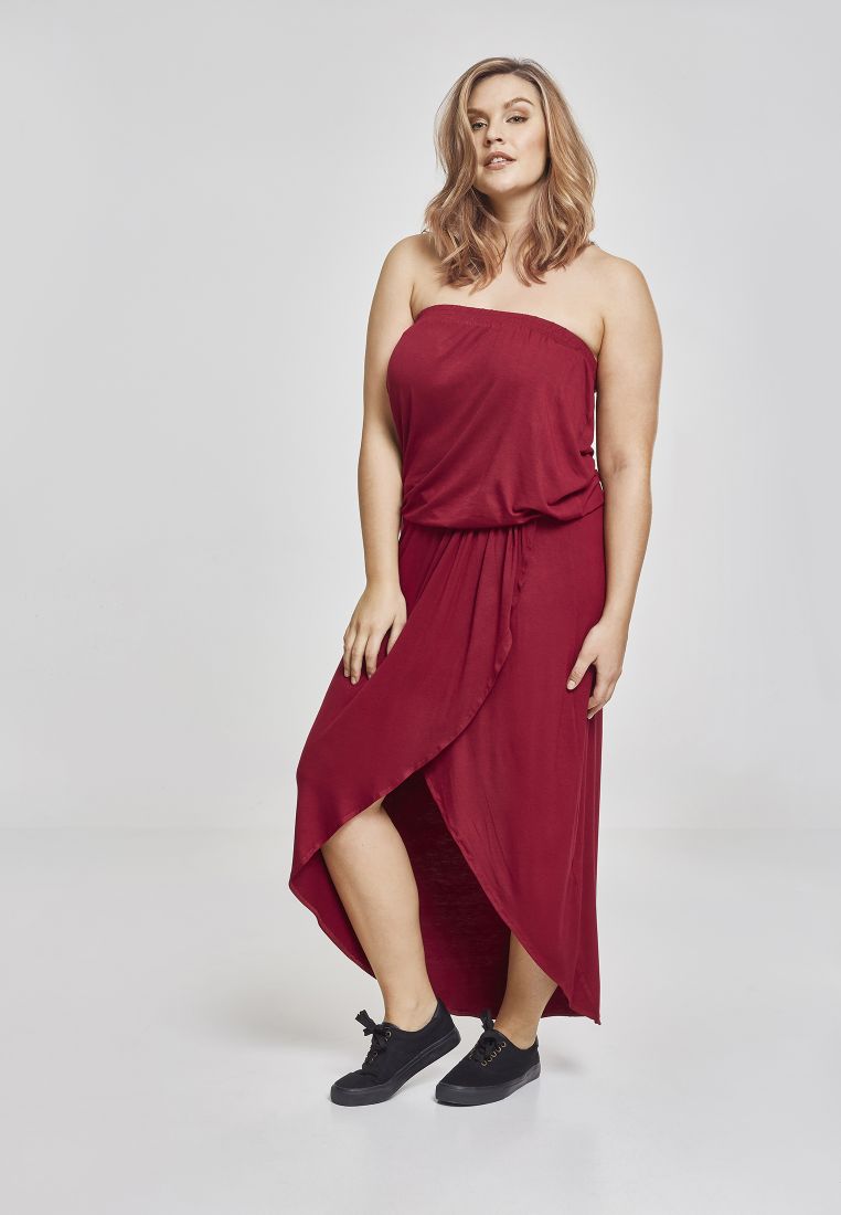 Ladies Viscose Bandeau Dress - Naisten Shortsit, Hameet ja Mekot - TTUTB1508 - 459